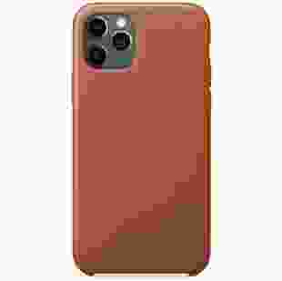 Чохол Apple Leather Case for iPhone 11 Pro Saddle Brown (MWYD2)