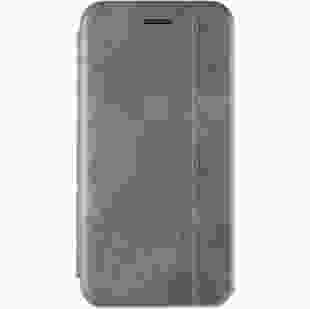 Book Cover Leather Gelius for Xiaomi Redmi Note 8 Pro Grey