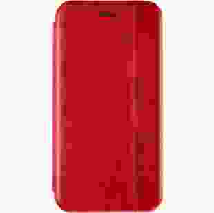 Book Cover Leather Gelius for Samsung A415 (A41) Red