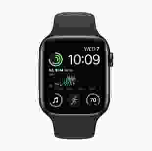 Смарт-годинник Apple Watch SE 2 GPS 44mm Midnight Aluminum Case with Midnight Sport Band (MNK03)