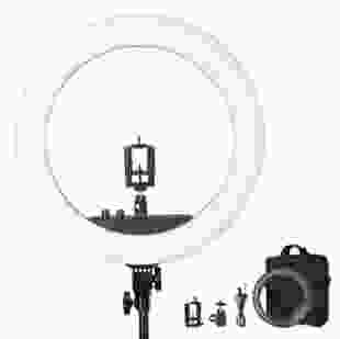 Набір блогера, кільцева LED PRO лампа 45 см + Професійний штатив в ПОДАРУНОК