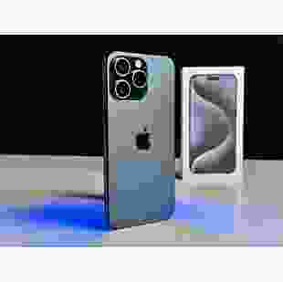 УЦІНКА Apple iPhone 15 Pro Max 256GB Blue Titanium (10/10 новий)