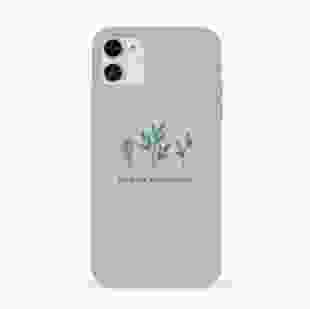 Чохол Pump Silicone Minimalistic Case for iPhone 11 No Flowers