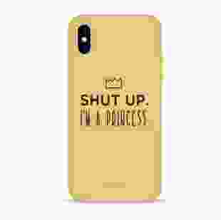 Чохол Pump Silicone Minimalistic Case for iPhone X/XS I'm a Princess