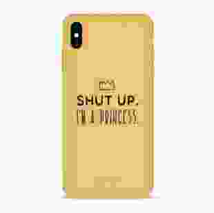 Чохол Pump Silicone Minimalistic Case for iPhone XS Max I'm a Princess