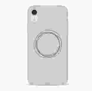 Чохол Pump Silicone Minimalistic Case for iPhone XR Circles on Light