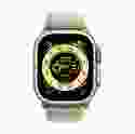 Смарт-годинник Apple Watch Ultra GPS + Cellular 49mm Titanium Case with Yellow/Beige Trail Loop - S/M (MNHD3/MNHK3)
