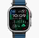 Смарт-годинник Apple Watch Ultra 2 GPS + Cellular 49mm Titanium Case with Blue Ocean Band (MREG3)