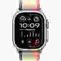 Смарт-годинник Apple Watch Ultra 2 GPS + Cellular 49mm Titanium Case with Orange/Beige Trail Loop - S/M (MRF13)