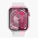 Смарт-годинник Apple Watch Series 9 GPS 41mm Pink Aluminum Case w. Light Pink Sport Band - M/L (MR943)