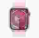 Смарт-годинник Apple Watch Series 9 GPS 41mm Pink Aluminum Case w. Light Pink S. Loop (MR953)