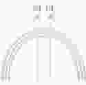 Кабель ArmorStandart ABMLL82 USB-C to USB-C Cable 2m white  (ARM63474)