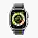 Смарт-годинник Apple Watch Ultra GPS + Cellular 49mm Titanium Case with Blue/Gray Trail Loop - M/L (MQF33/MQEJ3)