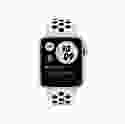 Смарт-годинник Apple Watch SE Nike GPS 44mm Silver Aluminum Case with Pure Platinum/Black Nike Sport Band (MYYH2)