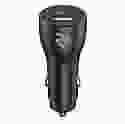 2E Автомобільний зарядний пристрій Dual USB Car Charger 36W, PD, QC, black