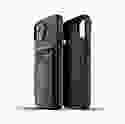 MUJJO Чохол шкіряний для Apple iPhone 13 Wallet Full Leather, Black