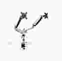 Digitus Кріплення Dual Monitor Clamp gas spring, 15-32", з нахилом, поворотом