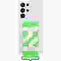 Samsung Чохол Silicone with Strap Cover для смартфону Galaxy S22 Ultra (S908) White