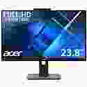 Acer Монітор 23.8" B247Y D-Sub,HDMI,DP,USB-HUB,cam, mic,MM,IPS