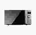 ARDESTO Мікрохвильова піч, 20л, електр.управл., 700Вт, дисплей, відкр.ручкою, швидкий старт, сріблястий