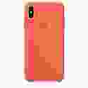 Чохол Apple Silicone Case for iPhone XS Max Nectarine (MTFF2)