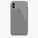 Чохол Apple Silicone Case for iPhone XS Lavender Gray (MTFC2)