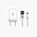 Мережевий зарядний пристрій 2E USB Wall Charger 2.1A + Lightning White (2E-WC1USB2.1A-CL)