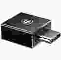 Перехідник Baseus Exquisite Type-C Male to USB Female Adapter Converter Black (CATJQ-B01)