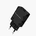 Мережевий зарядний пристрій Florence 1USB 2A Black (FL-1020-K)