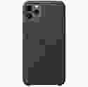 Чохол Apple Leather Case for iPhone 11 Pro Max Black (MX0E2)