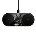 Бездротовий зарядний пристрій Baseus Digital LED Display 2-in-1 Wireless Charger Universal Version 20W Black (WXSX010101)